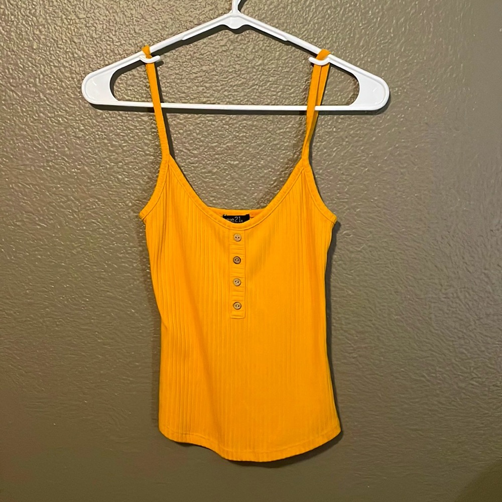 Orange Summer Tank